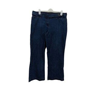 khazana womens jeans  size 18W stretch cotton blend blue
